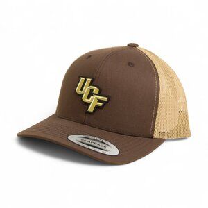 UCF Knights YP Snapback Hat- Brown/ Tan
